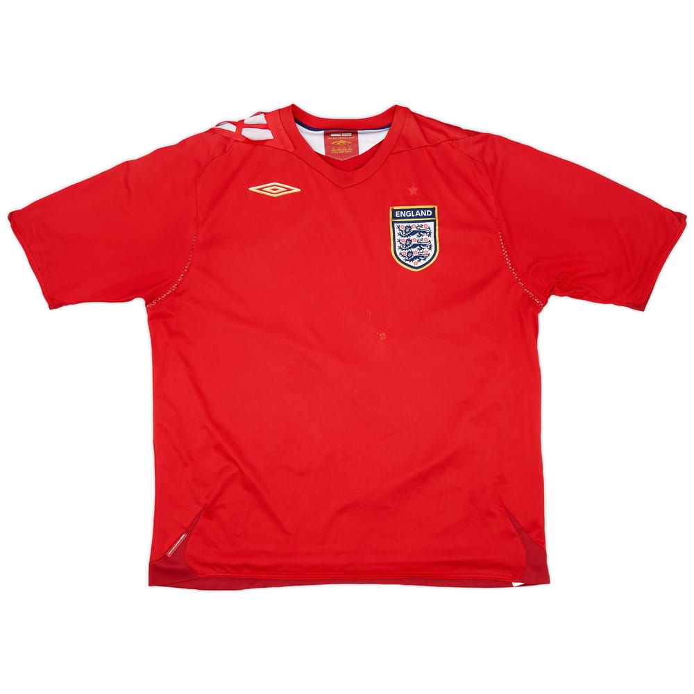 2006-08 England Away Shirt - 6/10 - (XXL)