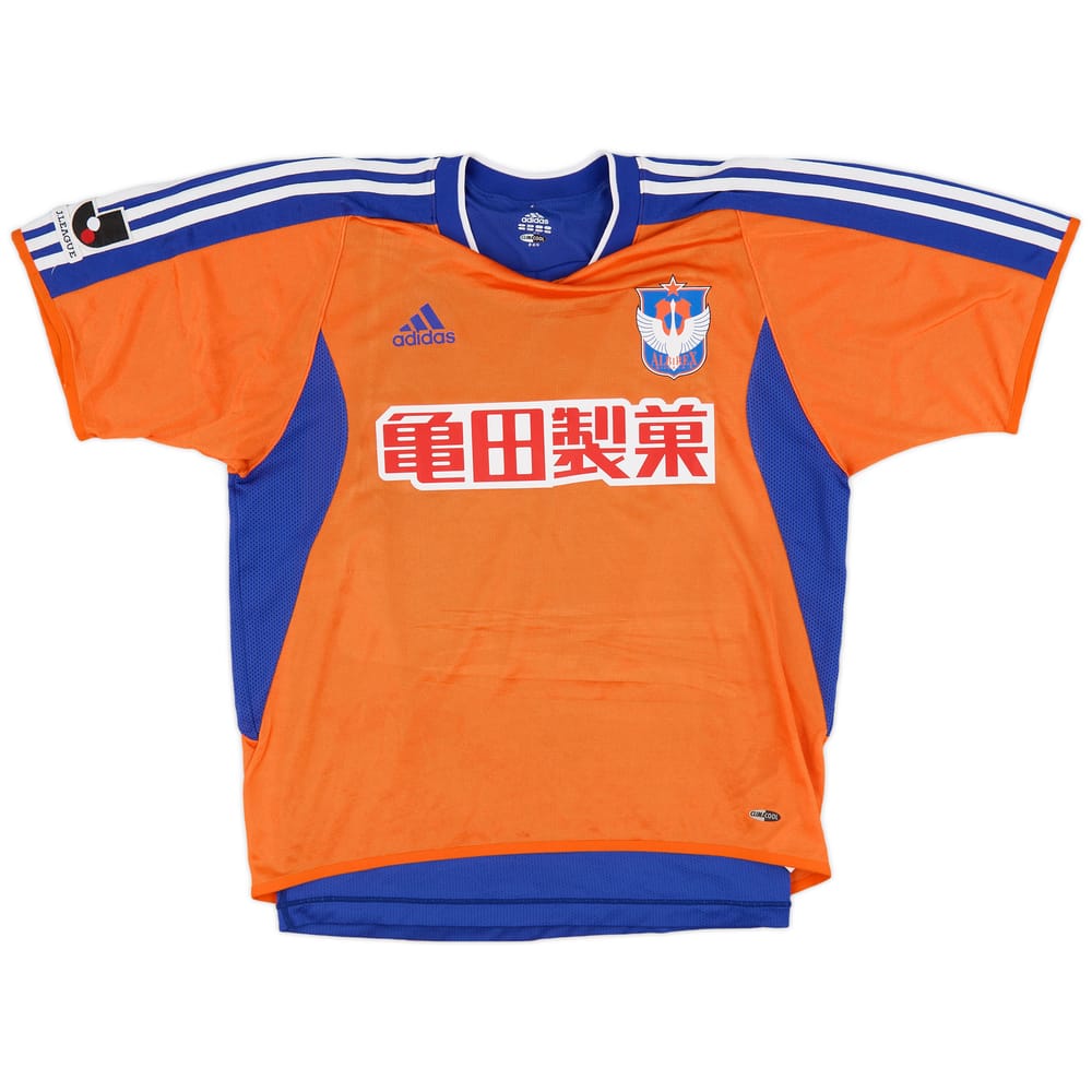 2003-04 Albirex Niigata Player Issue Home Shirt - 9/10 - (L)
