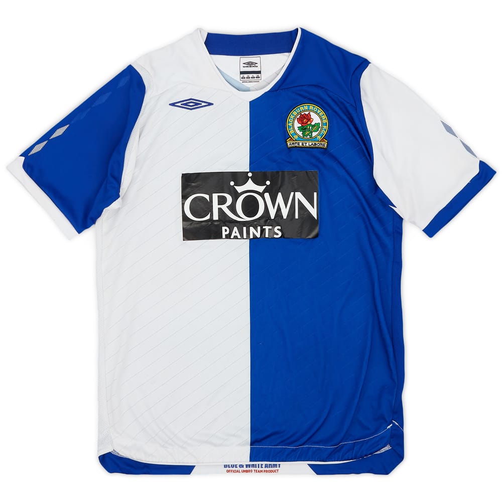 2008-09 Blackburn Home Shirt - 6/10 - (L.Boys)