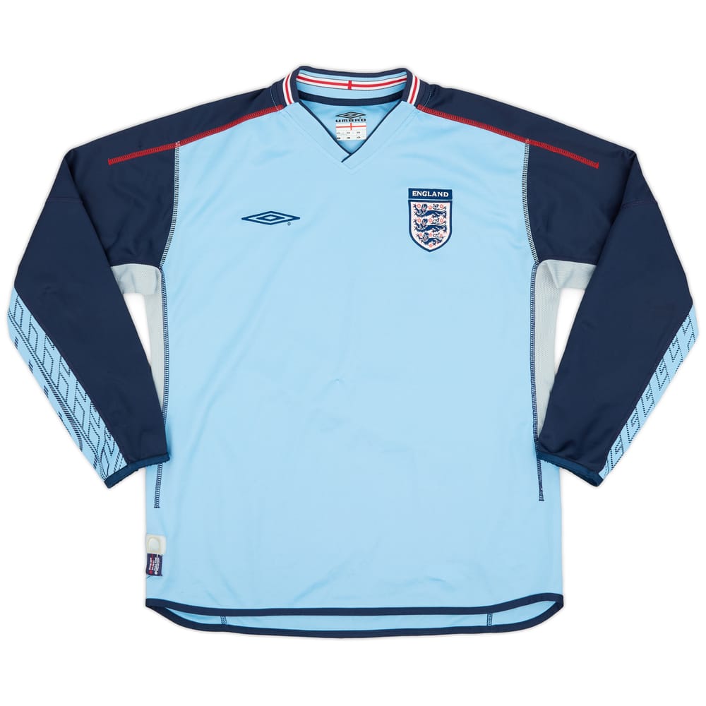 2002-03 England GK Shirt - 7/10 - (XL)