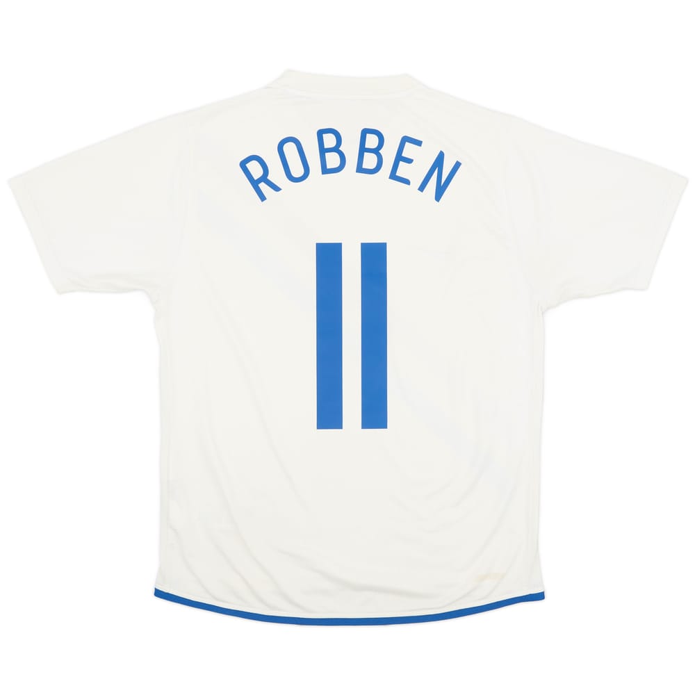 2006-08 Netherlands Away Shirt Robben #11 - 7/10 - (S)
