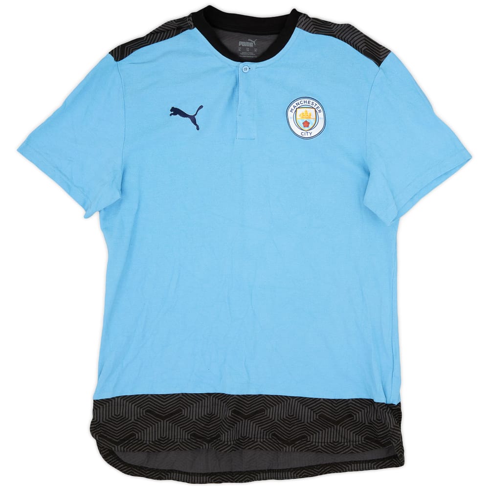 2019-20 Manchester City Puma Polo Shirt - 9/10 - (XL)