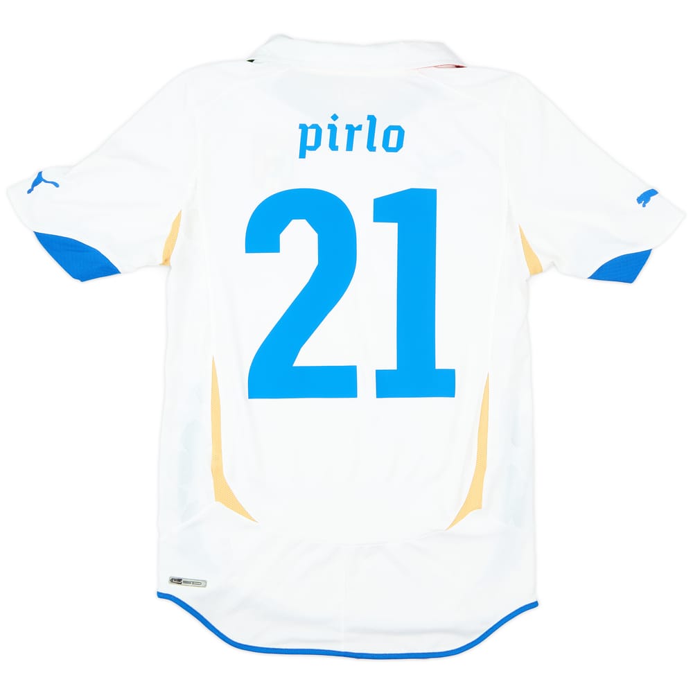 2010-12 Italy Away Shirt Pirlo #21 - 7/10 - (S)