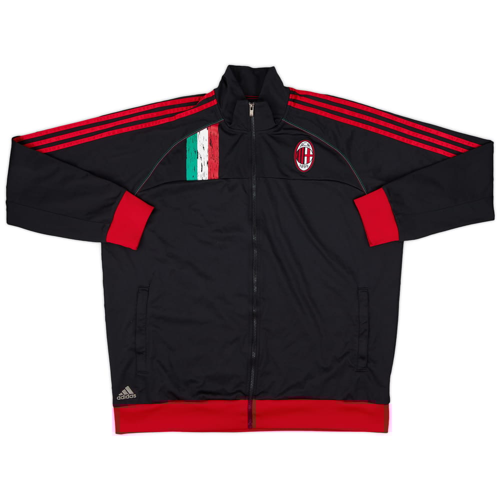 2012-13 AC Milan adidas Track Jacket - 8/10 - (XXL)