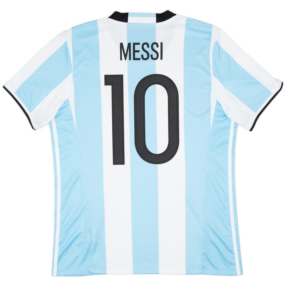 2016-17 Argentina Home Shirt Messi #10 - 9/10 - (L)