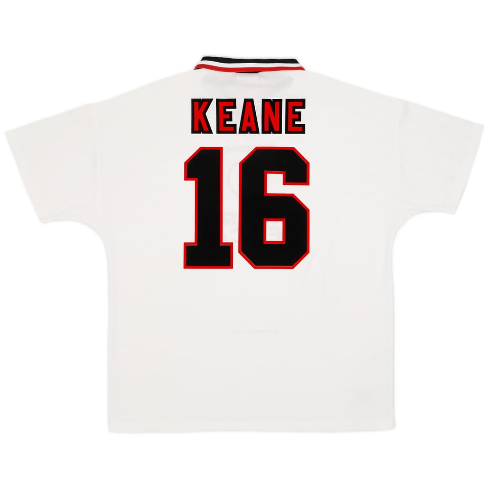1996-97 Manchester United Away Shirt Keane #16 - 8/10 - (XXL)