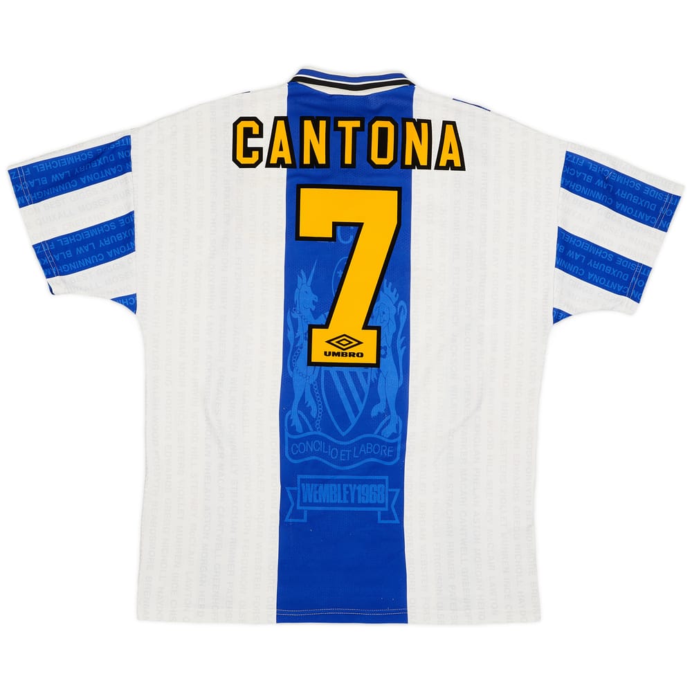 1994-96 Manchester United Third Shirt Cantona #7 - 7/10 - (XL)