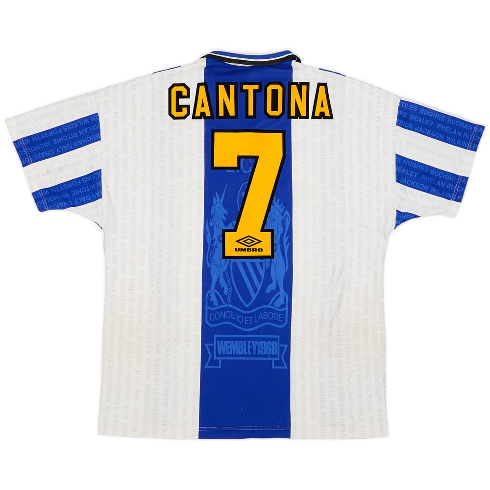 1994-96 Manchester United Third Shirt Cantona #7 - 6/10 - (XL)