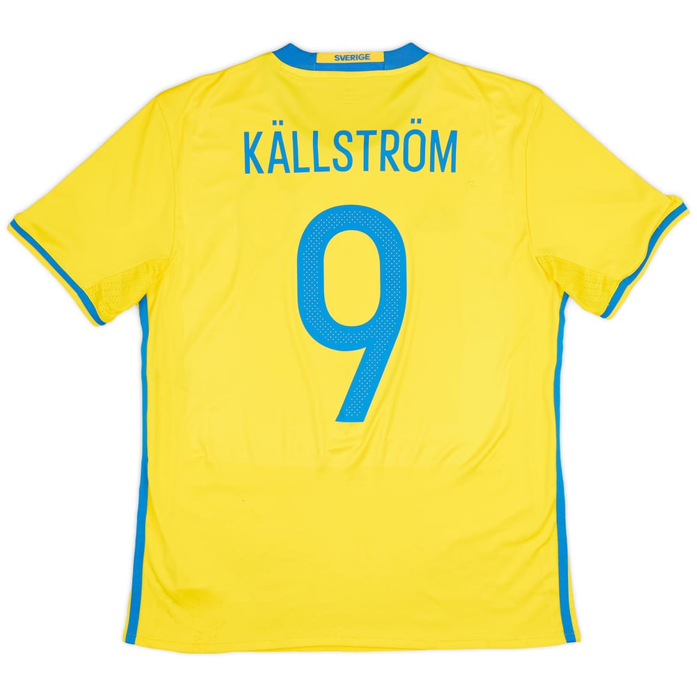 2016-17 Sweden Home Shirt Kallstrom #9 - 6/10 - (M)