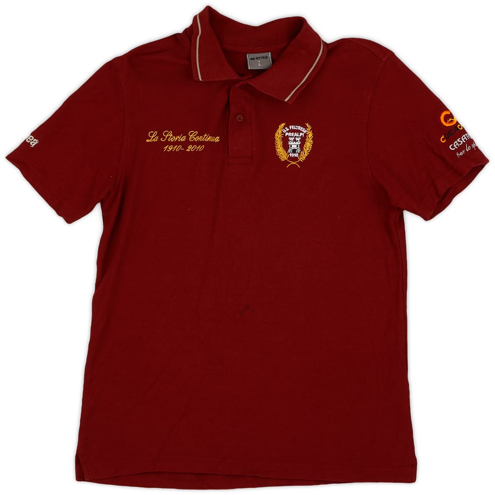 2010-11 US Feltreseprealpi Errea Cotton Polo - 8/10 - (L)