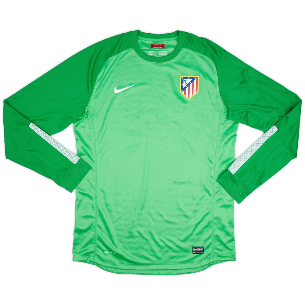 2013-14 Atletico Madrid Player Issue GK Shirt - 10/10 - (XL)