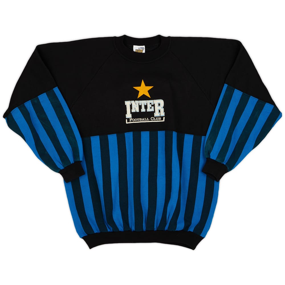 1990-91 Inter Milan Le Felpe Dei Grandi Sweat Top - 9/10 - (L)
