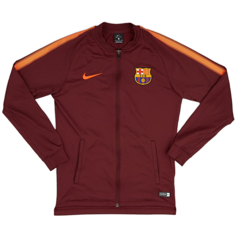 2017-18 Barcelona Nike Track Jacket - 9/10 - (S)