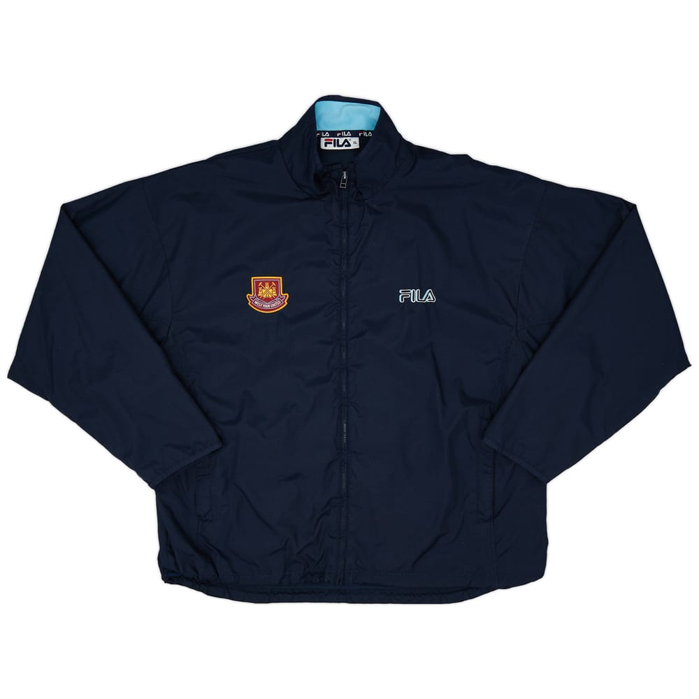 2000-02 West Ham Fila Rain Jacket - 9/10 - (XL)