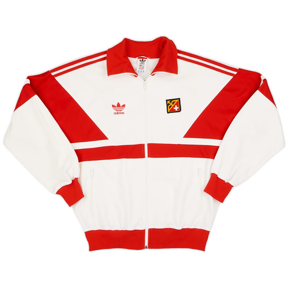1989-90 Switzerland adidas Originals Track Jacket - 9/10 - (L)