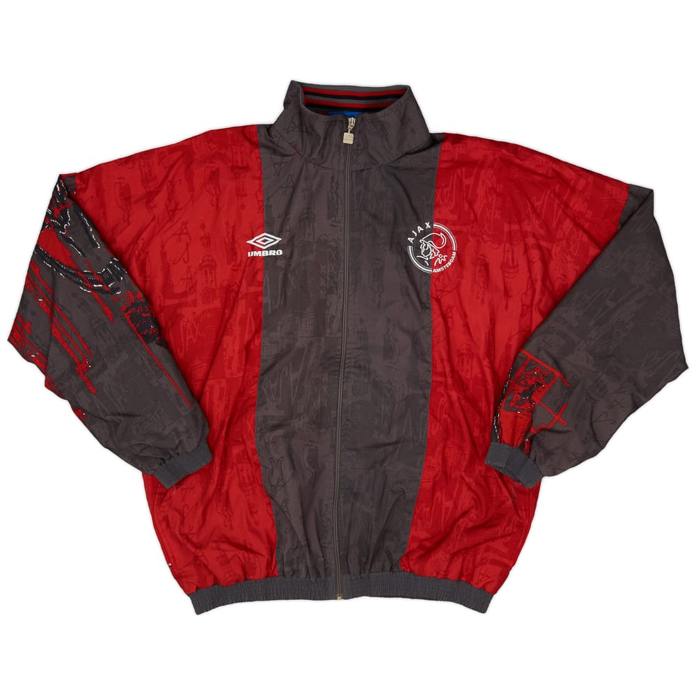 1996-97 Ajax Umbro Track Jacket - 9/10 - (XL)