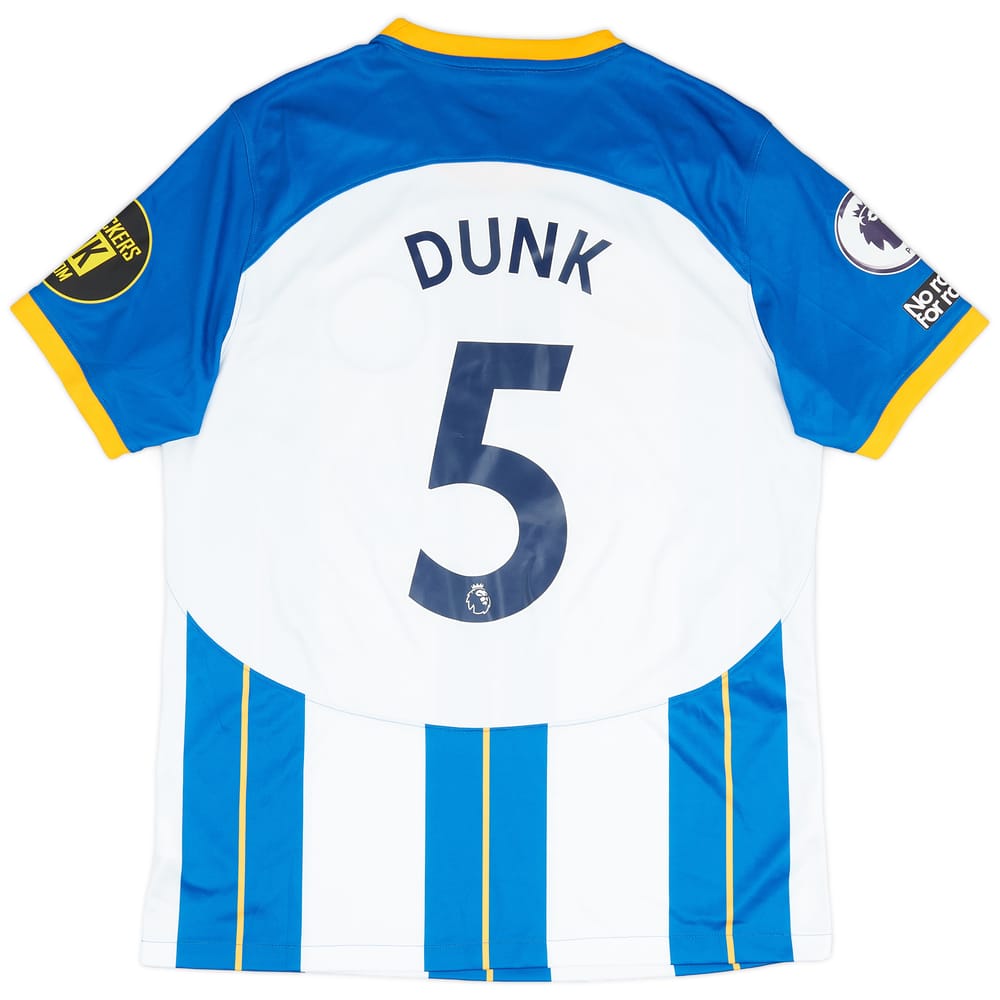 2022-23 Brighton Match Issue Home Shirt Dunk #5