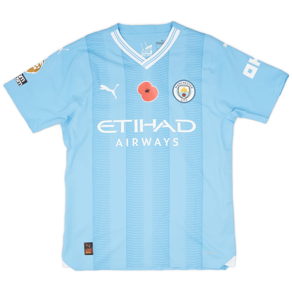 2023-24 Manchester City Match Issue Home Shirt Aké #6 