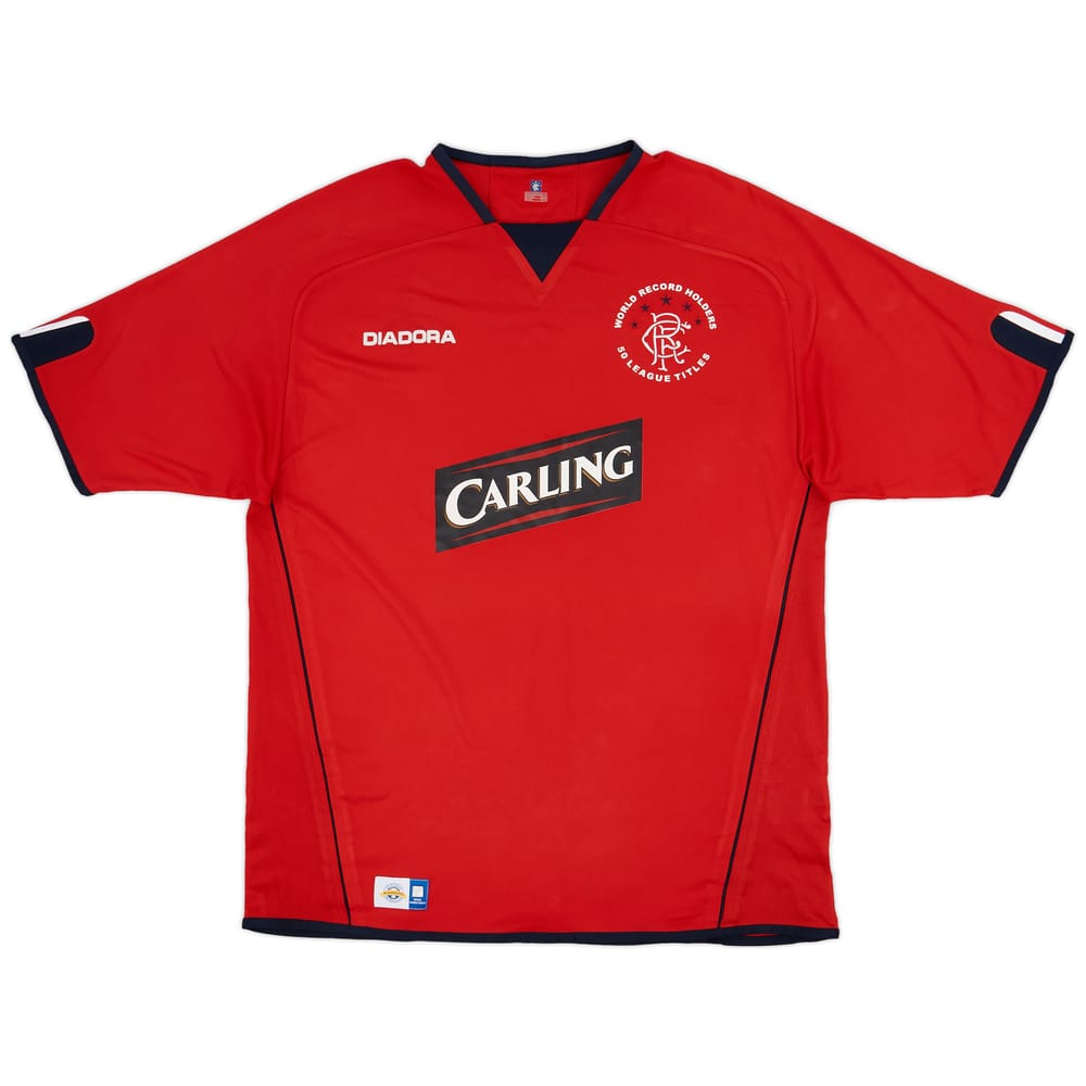 2004-05 Rangers Third Shirt - 8/10 - (XXL)