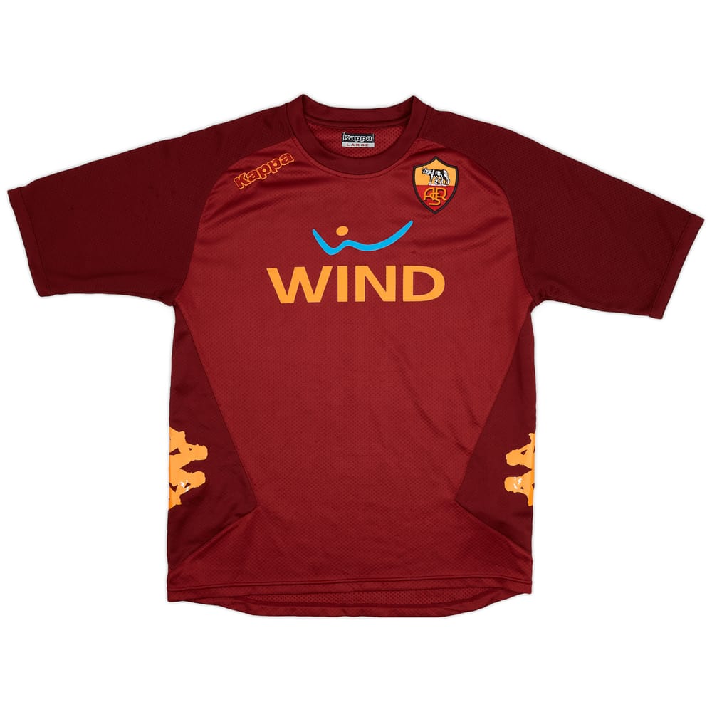 2007-08 Roma Kappa Training Shirt - 6/10 - (L)