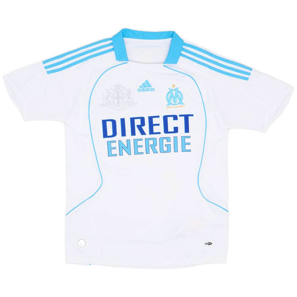 2008-09 Olympique Marseille Home Shirt - 8/10 - (XL.Boys)