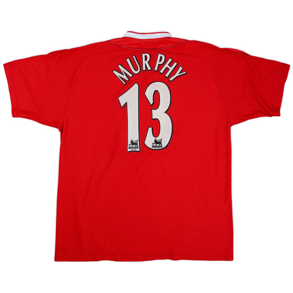 2002-04 Liverpool Home Shirt Murphy #13 - 8/10 - (L)