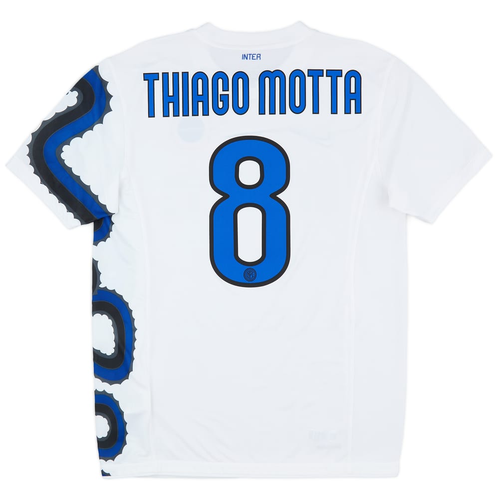 2010-11 Inter Milan Away Shirt Thiago Motta #8 - 9/10 - (M)