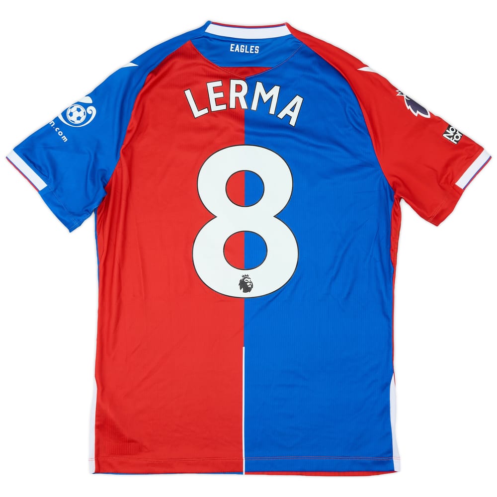 2023-24 Crystal Palace Match Issue Home Shirt Lerma #8