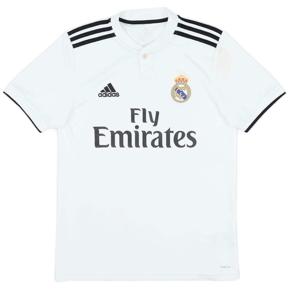 2018-19 Real Madrid Home Shirt - 5/10 - (S)