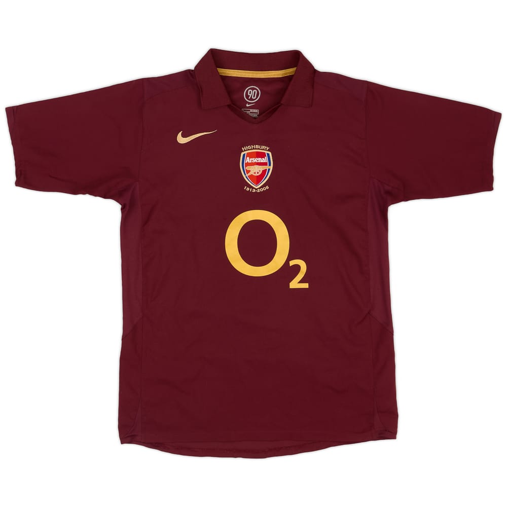 2005-06 Arsenal Home Shirt - 8/10 - (L.Boys)