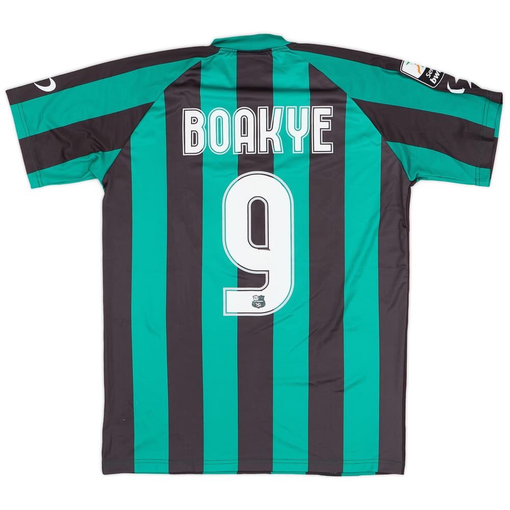 2012-13 Sassuolo Home Shirt Boakye #9 - 5/10 - (M)