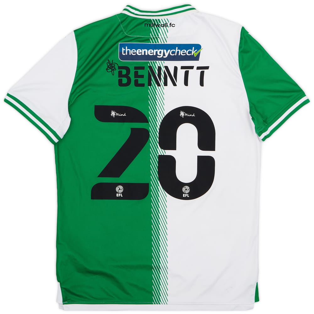 2020-21 Millwall Away Shirt Benntt #20 - 6/10 - (M)