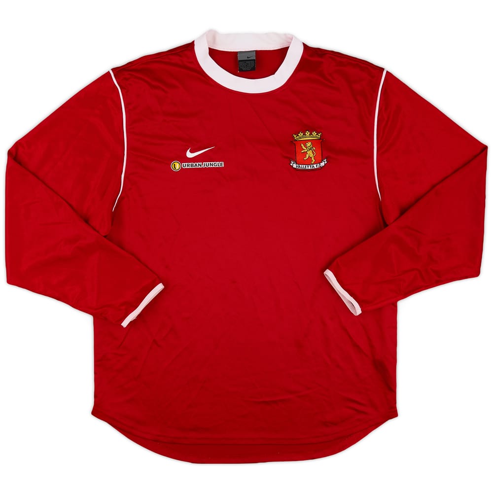 2003-04 Valletta Nike Training L/S Shirt - 8/10 - (L)