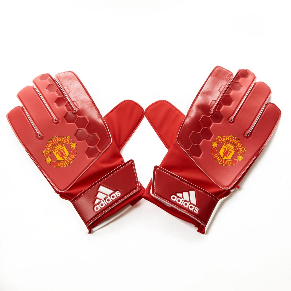 Manchester United adidas GK Gloves (Size 8)