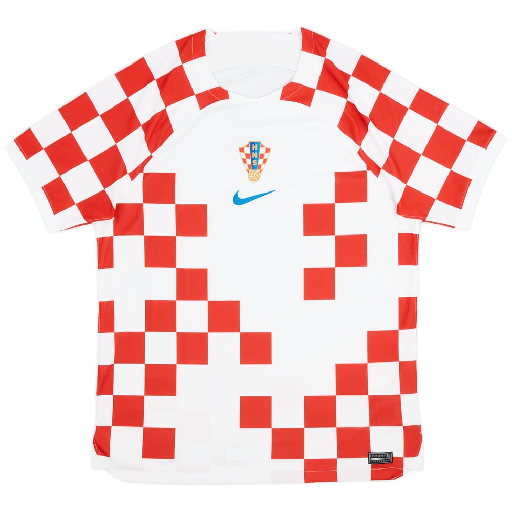 2022-23 Croatia Home Shirt - 9/10 - (L)