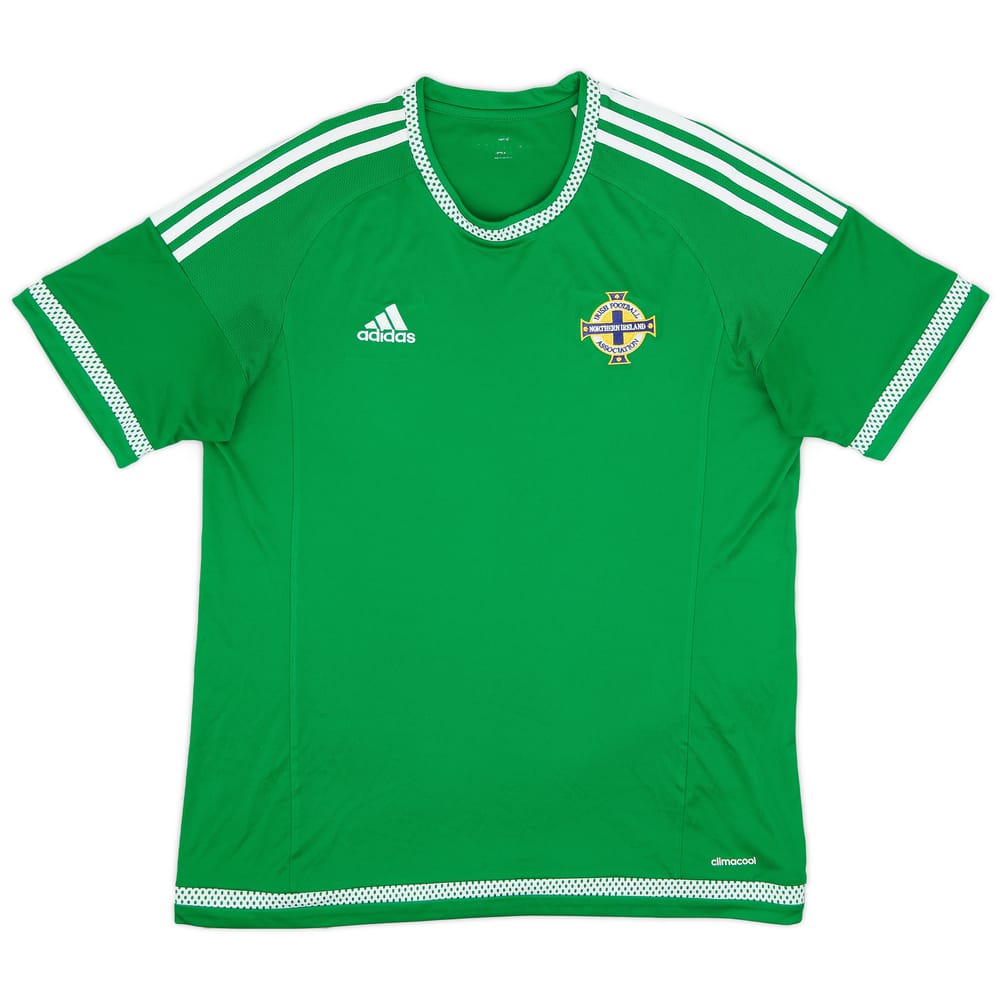 2015 Northern Ireland Home Shirt - 9/10 - (L)
