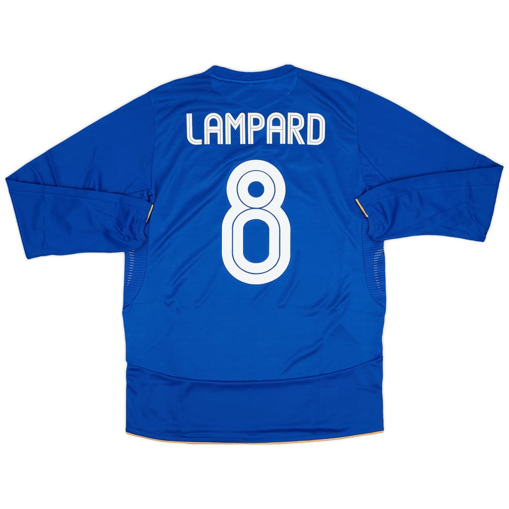 2005-06 Chelsea Centenary Home L/S Shirt Lampard #8 (M)