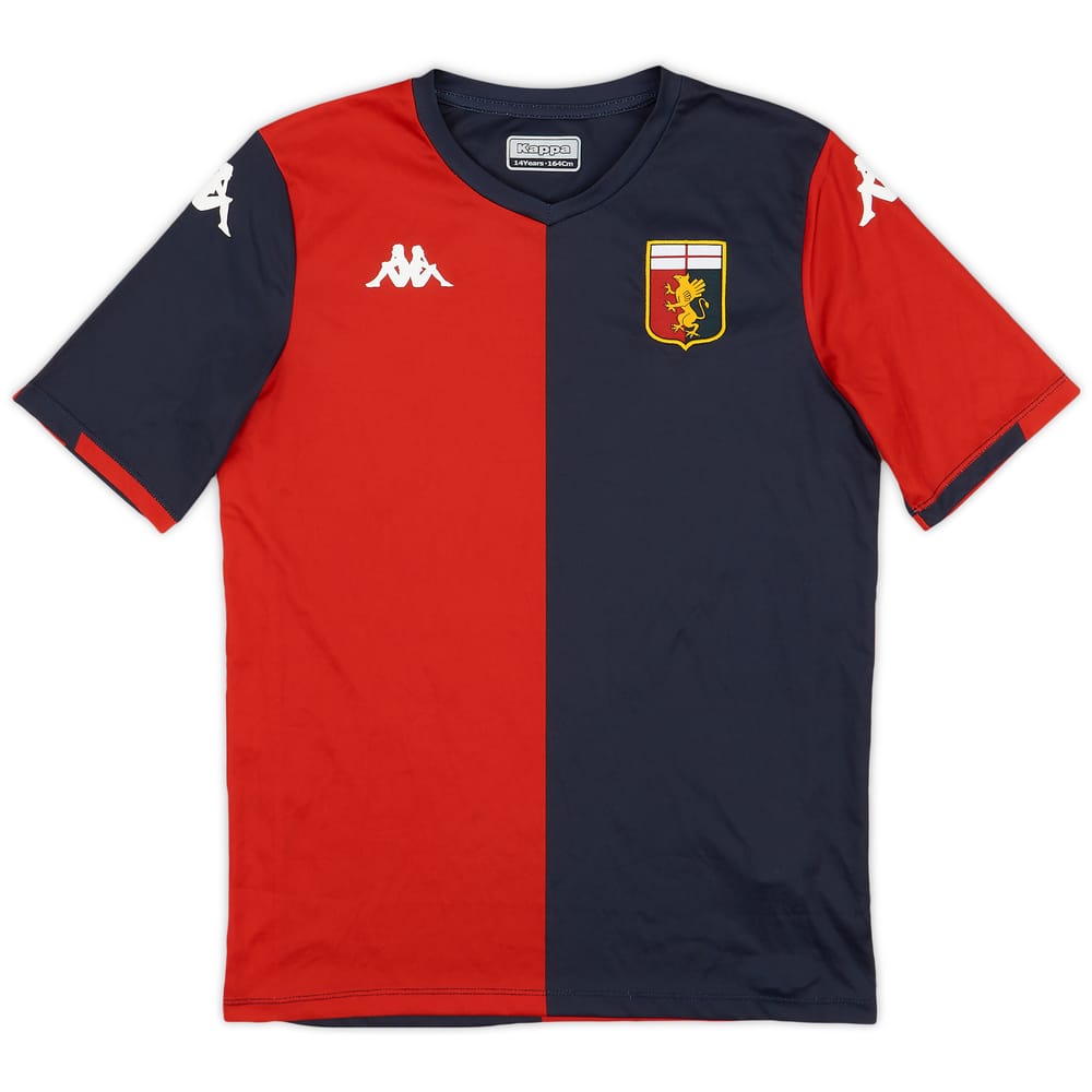 2023-24 Genoa Basic Home Shirt - 9/10 - (XL.Boys)
