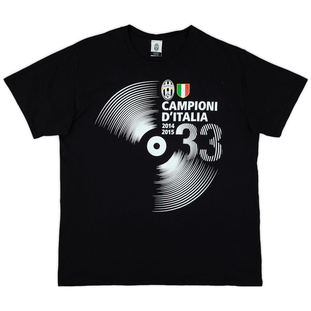 2015 Juventus Campion D'Italia Cotton Tee - 7/10 - (XL)