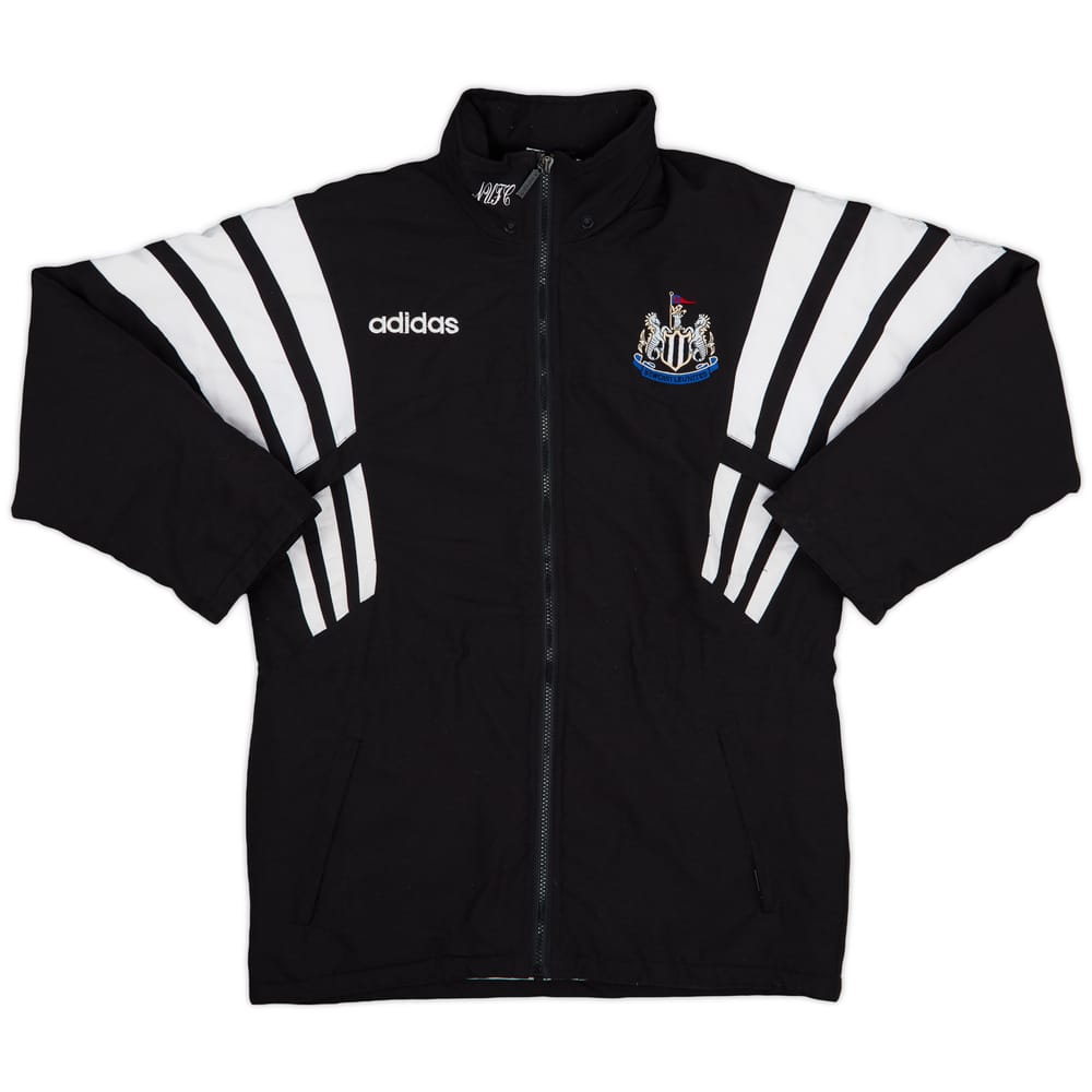 1995-96 Newcastle adidas Padded Bench Coat - 7/10 - (L.Boys)