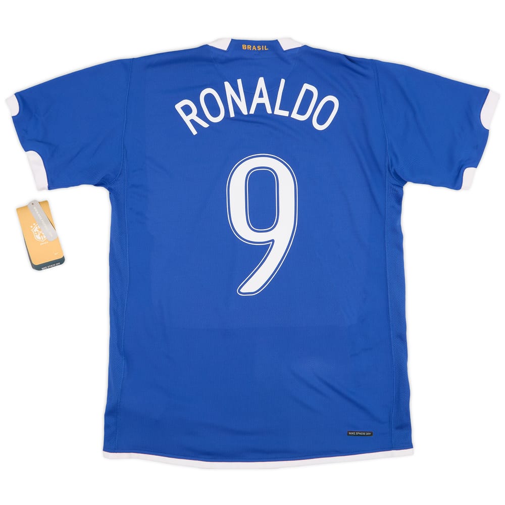 2006-07 Brazil Away Shirt Ronaldo #9 (M)