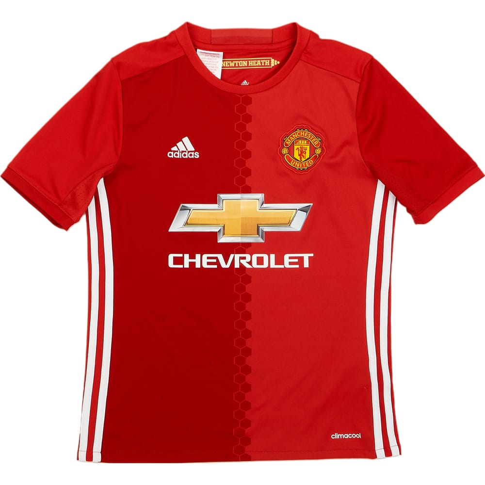 2016-17 Manchester United Home Shirt - 9/10 - (M.Boys)
