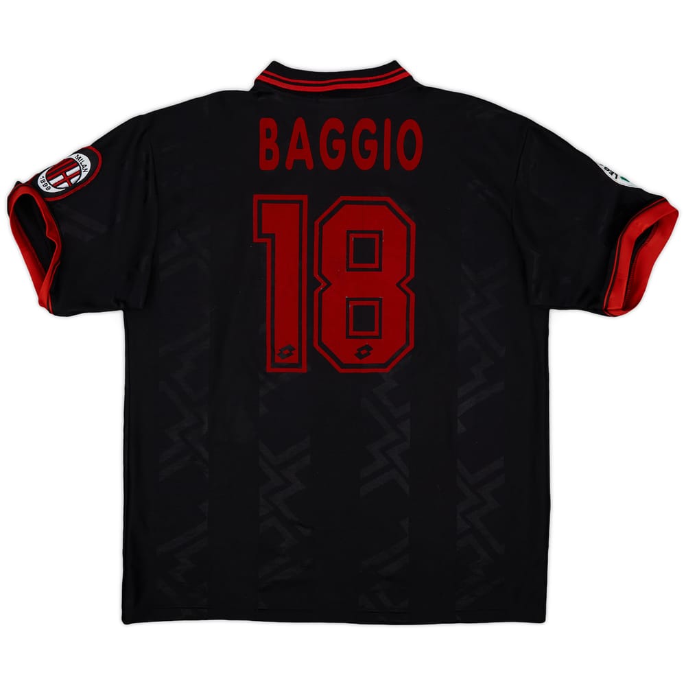 1996-97 AC Milan Third Shirt Baggio #18 - 7/10 - (XXL)