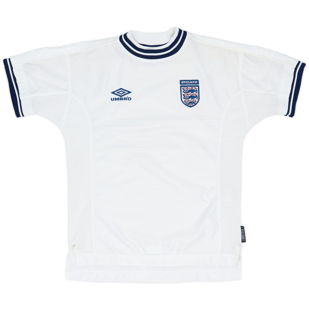1999-01 England Home Shirt - 7/10 - (L.Boys)