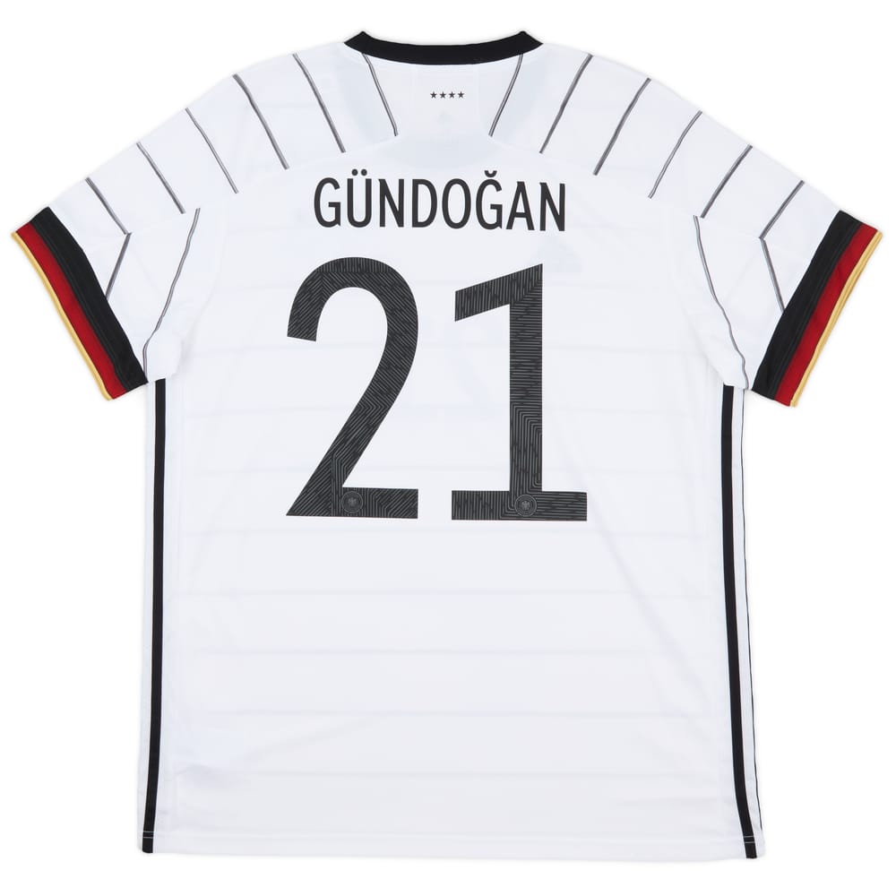 2020-21 Germany Home Shirt Gundogan #21 - 9/10 - (XL)