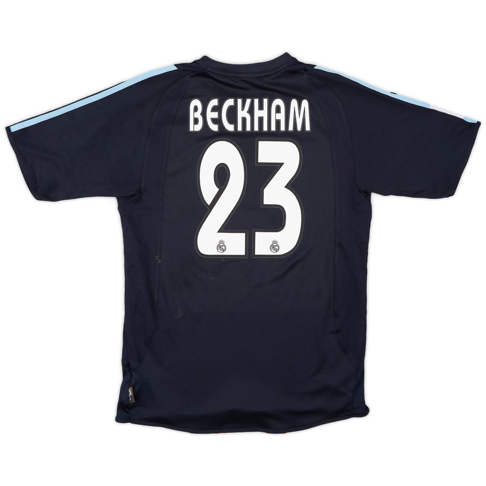2003-04 Real Madrid Away Shirt Beckham #23 - 6/10 - (S)
