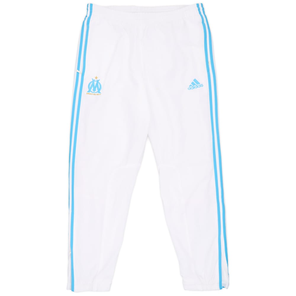 2008-09 Olympique Marseille adidas Track Pants/Bottoms - 6/10 - (L/XL)