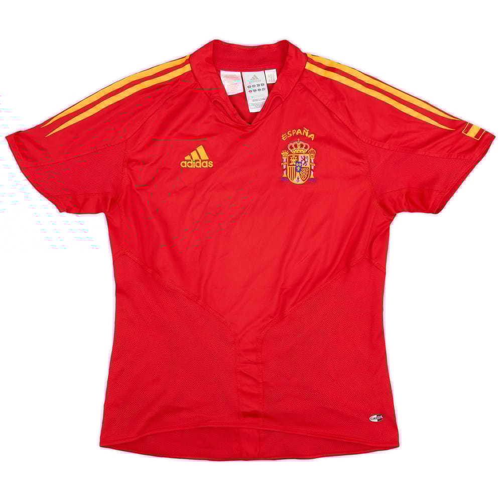 2004-06 Spain Home Shirt - 8/10 - (XL.Boys)