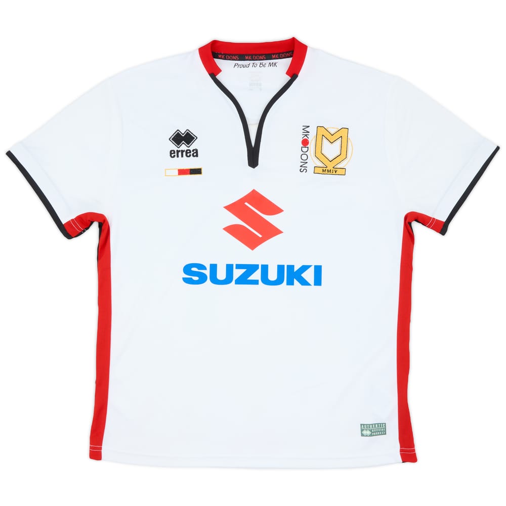 2015-16 MK Dons Home Shirt - 8/10 - (S)