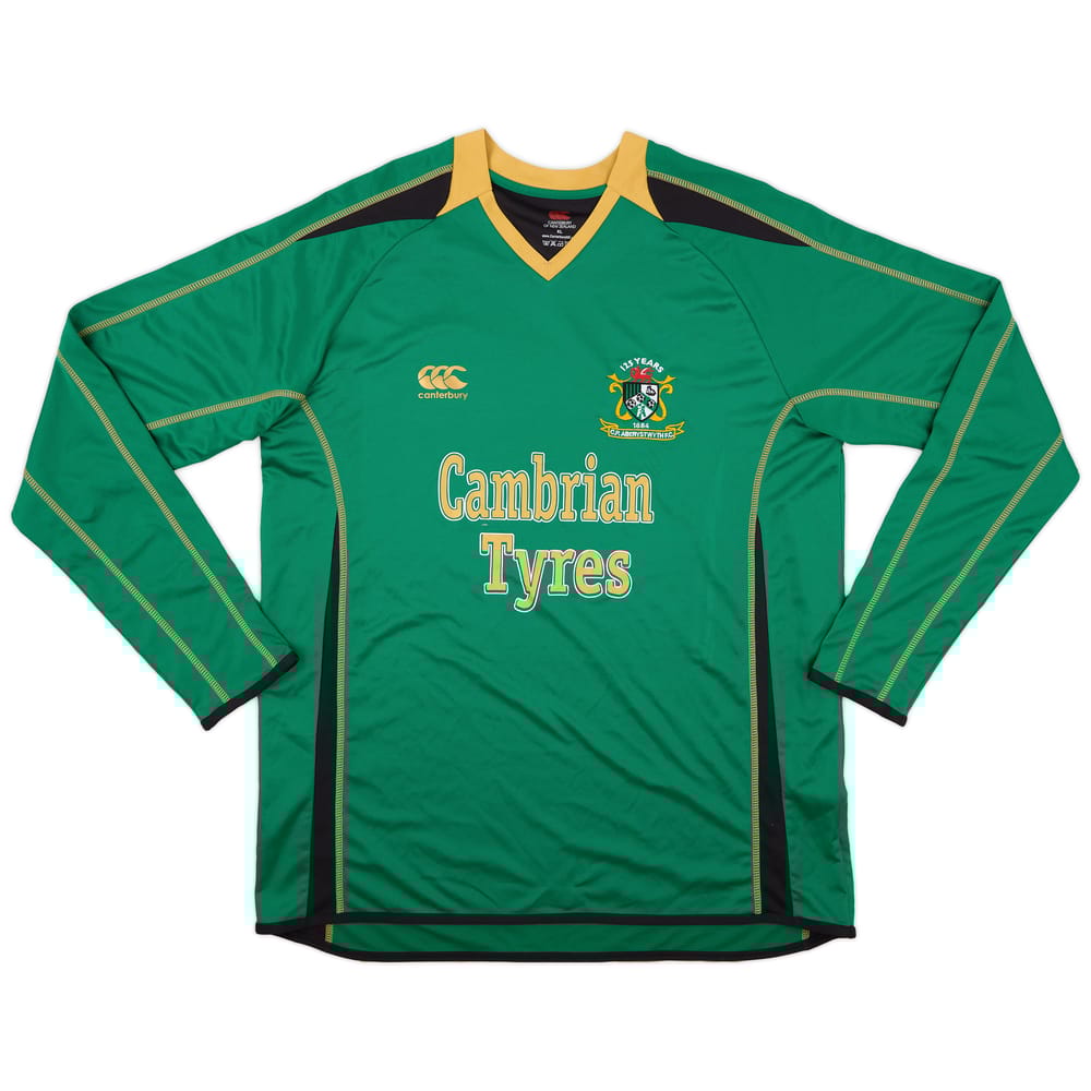 2010-11 Aberystwyth Town Home L/S Shirt - 8/10 - (XL)